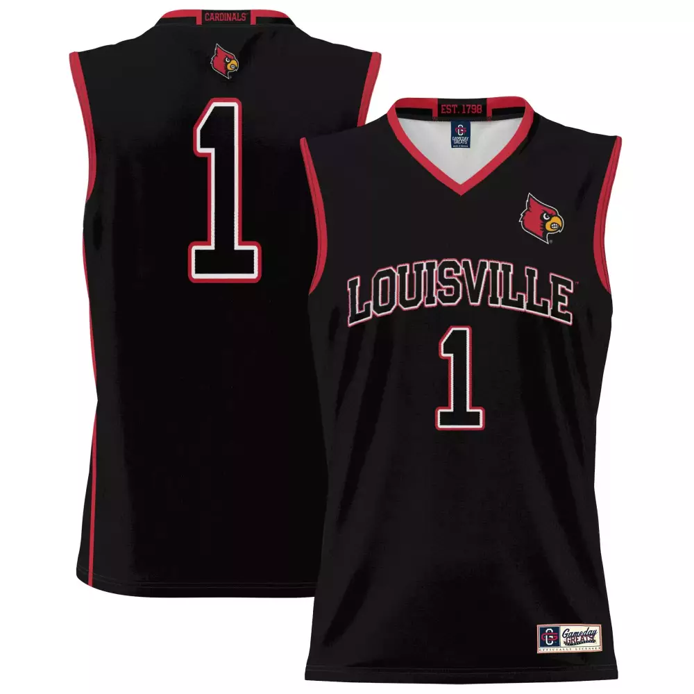 Louisville Cardinals 1 Men's Pink Stitched Vapor Jersey 2023 | Custom Edition | Fan Gear for Men, Women & Youth