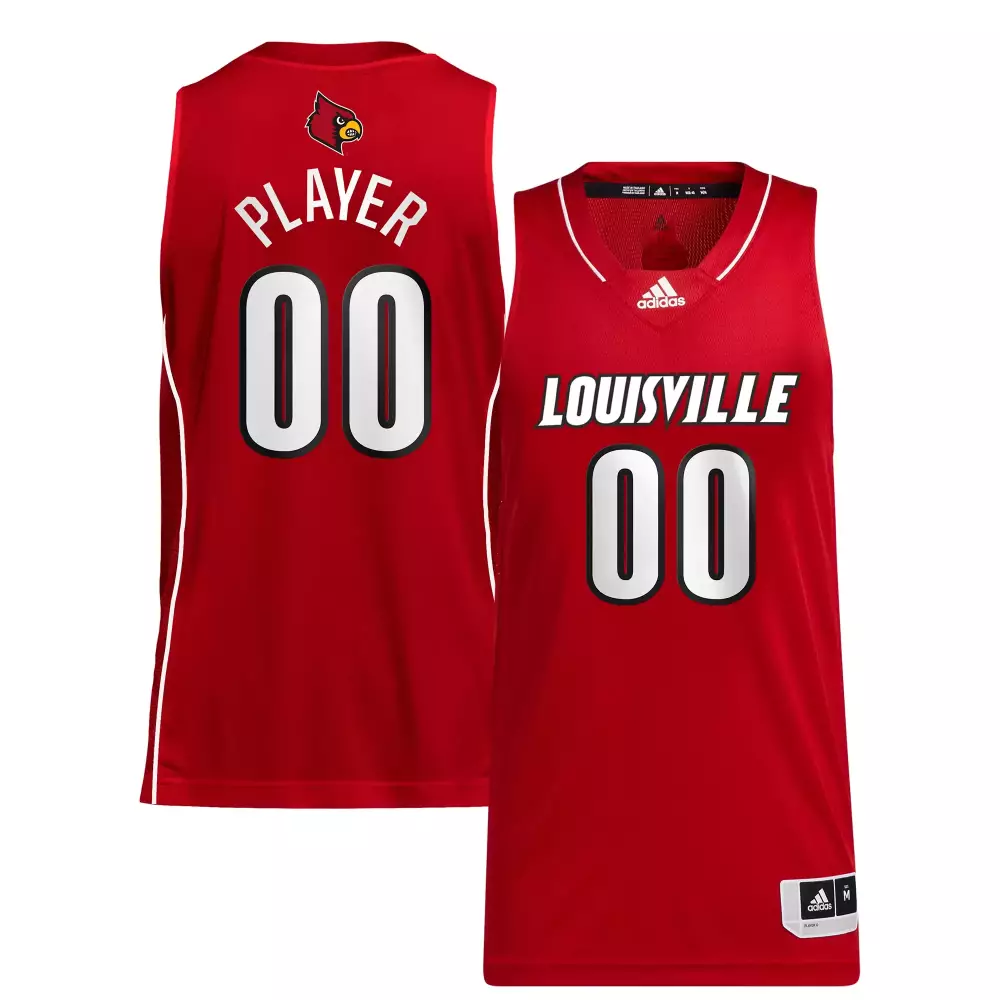Louisville Cardinals 2023 Player 00 Stitched Vapor Jersey | Red Design | Limited Edition Fan Gear | For Men, Women & Youth
