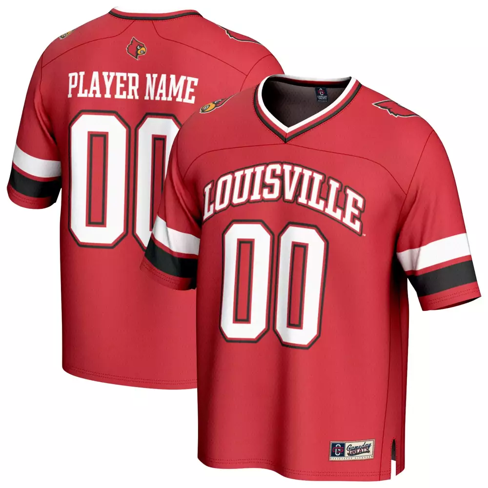 Louisville Cardinals 2023 Player 00 Stitched Vapor Jersey | Red Design | Limited Edition Fan Gear | For Men, Women & Youth