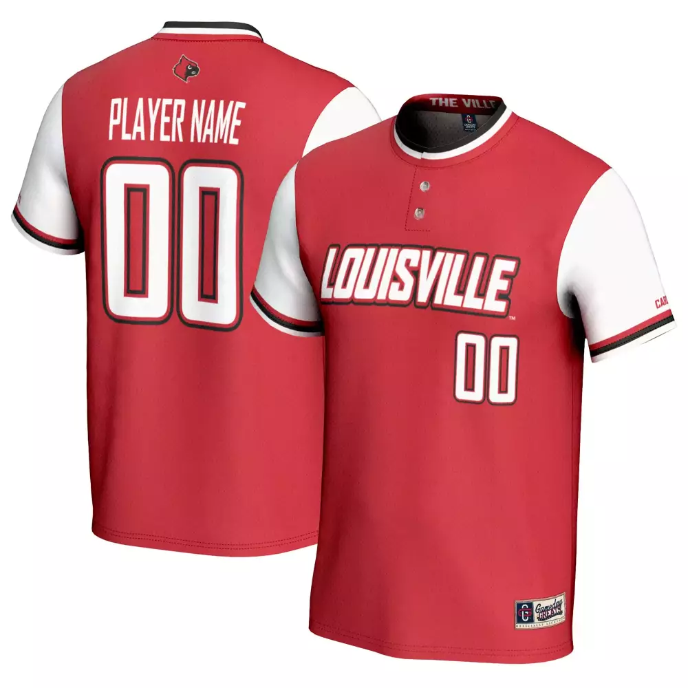 Louisville Cardinals 2023 Player 00 Stitched Vapor Jersey | Red Design | Limited Edition Fan Gear | For Men, Women & Youth