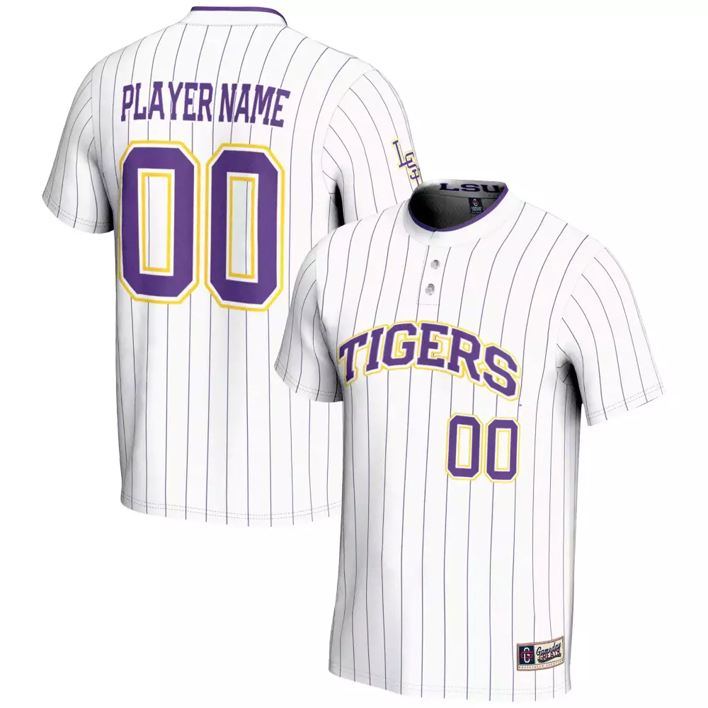 2023 LSU Tigers Player Name 00 Black Stitched Vapor Jersey | Game Day Outfit for Fans | For Men, Women & Youth