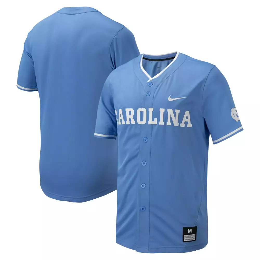 Customizable North Carolina Tar Heels  M All Stitched Vapor 2023 Replica Jersey – Light Blue