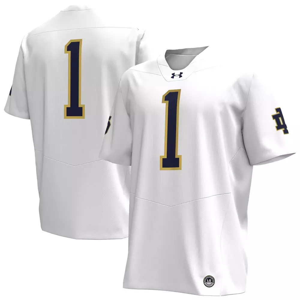 Notre Dame Fighting Irish 1 Custom Jersey 2023 Stitched Vapor Jersey | Limited Edition Fan Gear | For Men, Women & Youth