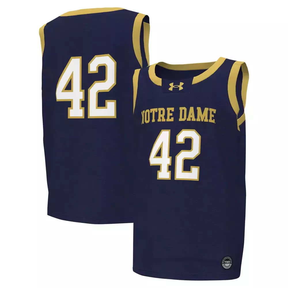 Notre Dame Fighting Irish 42 Men's 2023 Navy All Stitched Vapor Jersey | Perfect for Game Day | For Men, Women & Youth