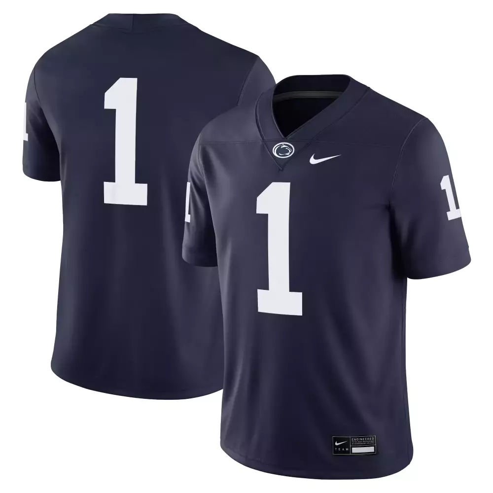 Penn State Nittany Lions 2023 Navy All Stitched Vapor Jersey | Custom Edition 1 | For Men, Women & Youth