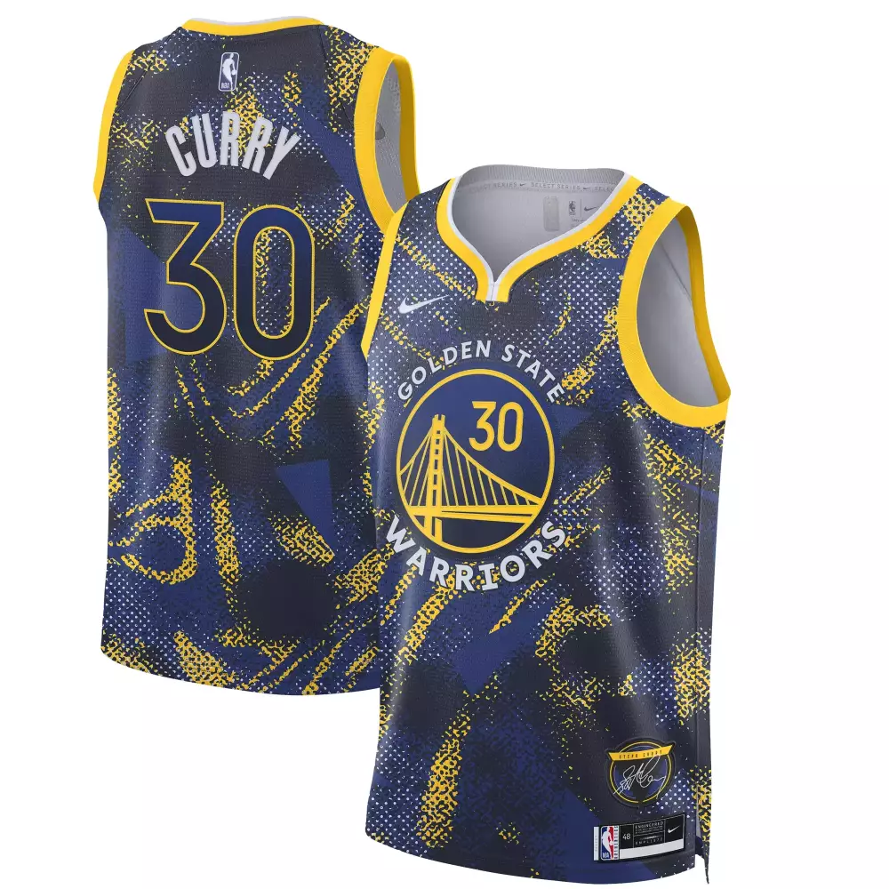 Stephen Curry 30 Golden State Warriors Black Vapor Jersey | 2023 Edition | All Stitched | For Men, Women & Youth