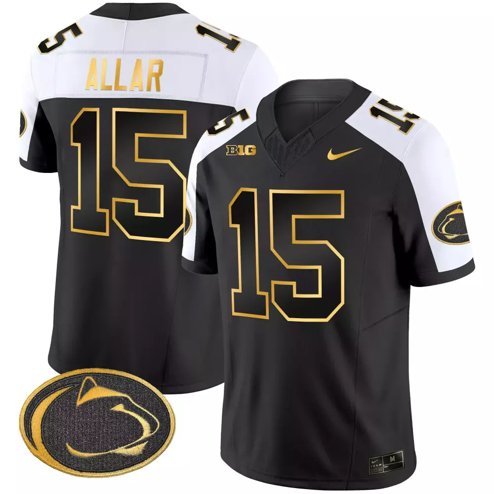 Allar 15 Men's Navy Penn State Nittany Lions Stitched Jersey With Patch 2025 | For Men