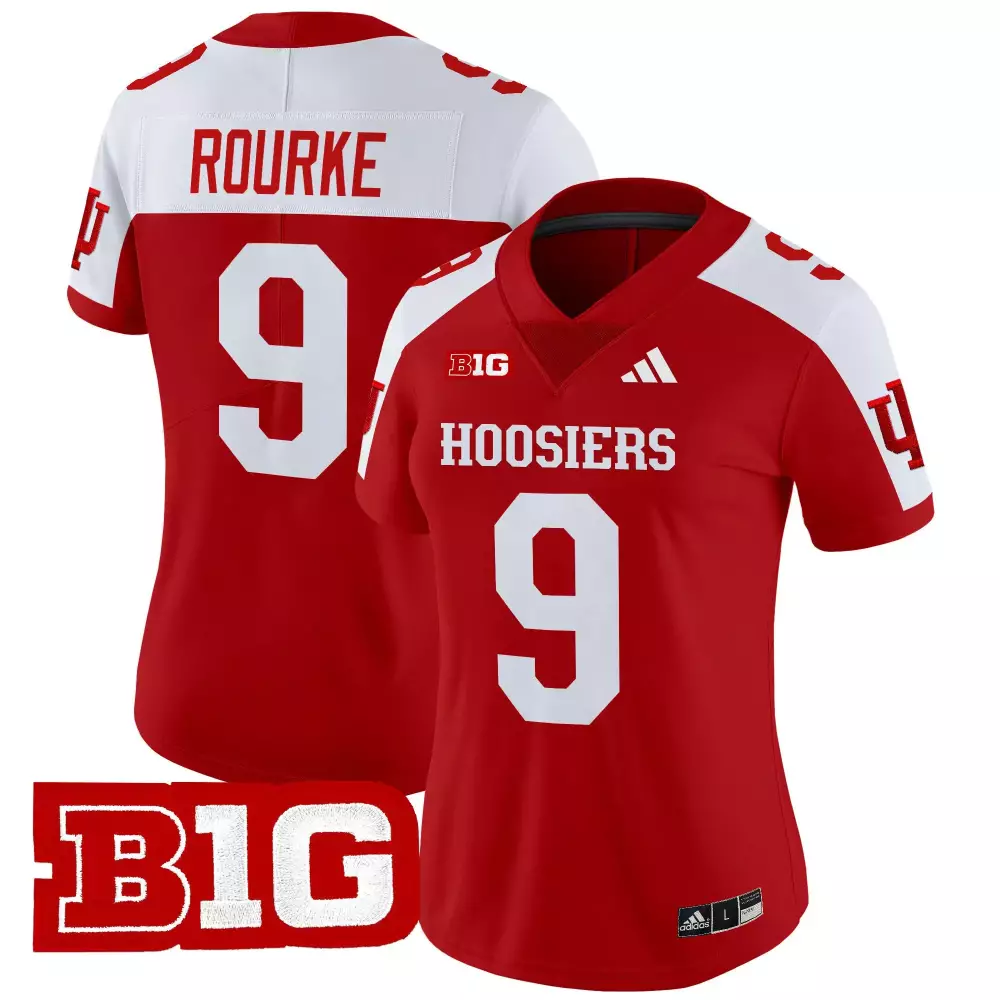 Sarratt 13 Indiana Hoosiers 2025 Black Vapor Limited Jersey | All Stitched B1G Patch | For Men, Women & Youth