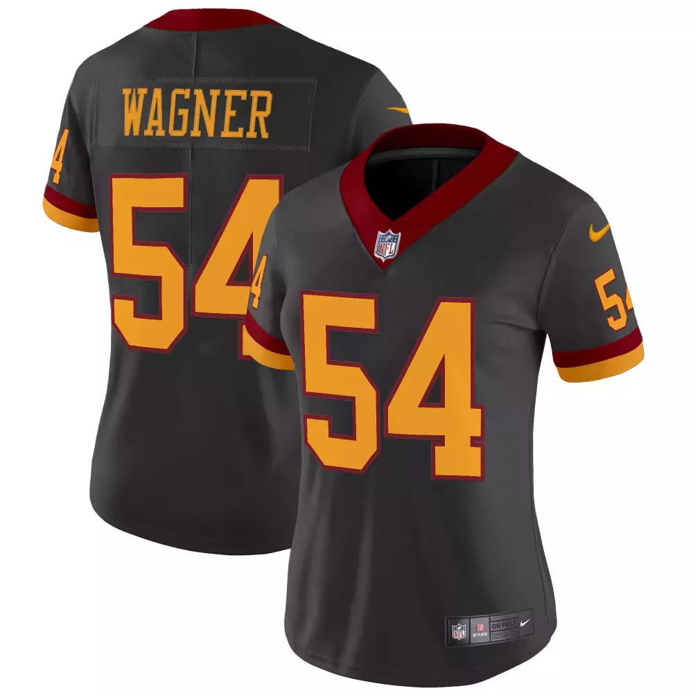 Wagner 54 Women's Vapor Limited Jersey | Washington Commanders Black 2023 | Stitched Fan Gear | For Men, Women & Youth