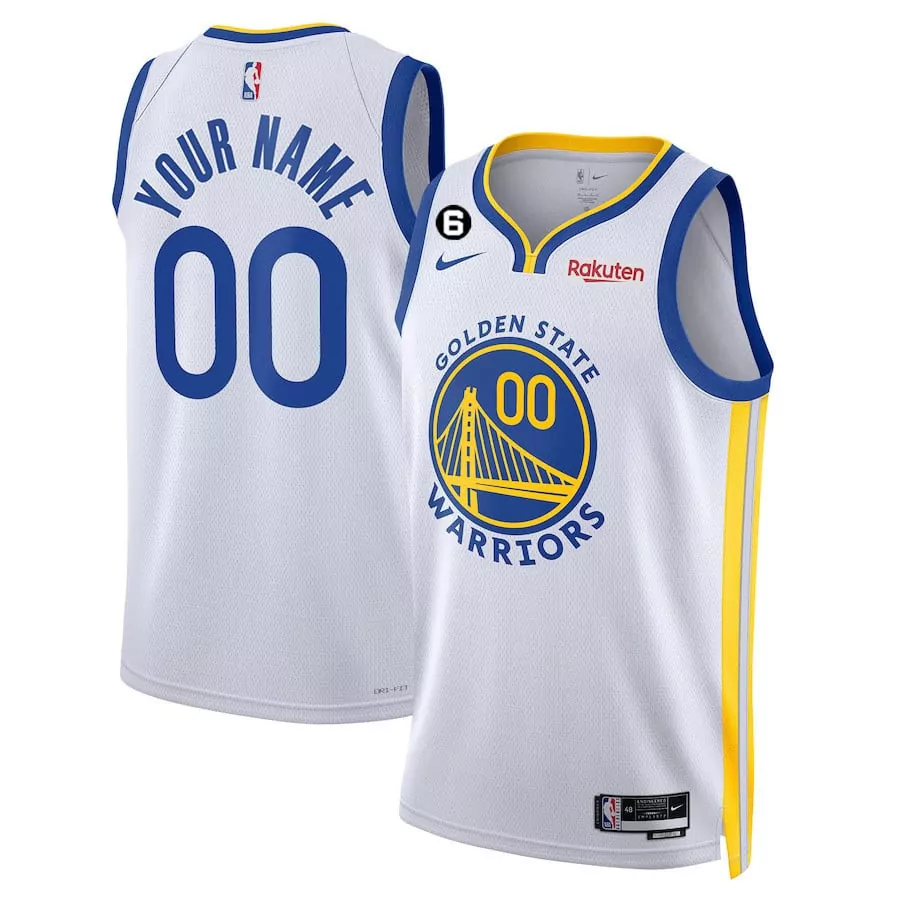 Golden State Warriors 2023 Custom Stitched Vapor Jersey | White Edition | Fan Gear for Men, Women & Youth | Personalize Your Style