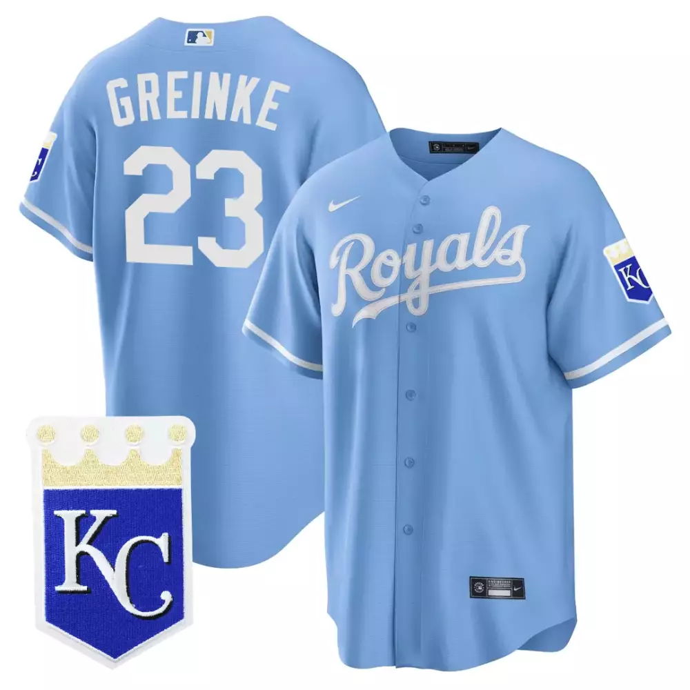 Hunter Dozier Kansas City Royals Nike City Connect Replica Jersey | Navy | For Men, Women & Youth