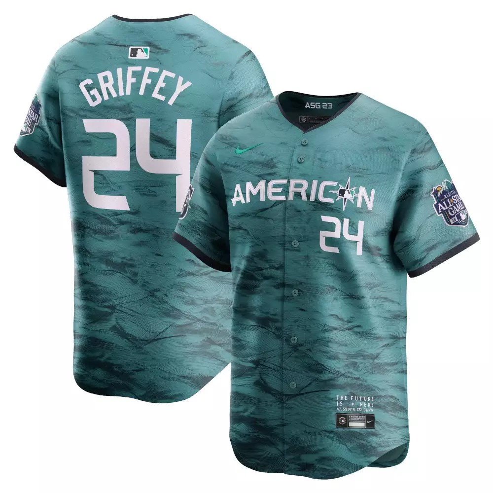 Griffey 24 Seattle Mariners 2023 Stitched Vapor Jersey | Teal All Star Game Edition | Limited Edition Fan Gear | For Men, Women & Youth