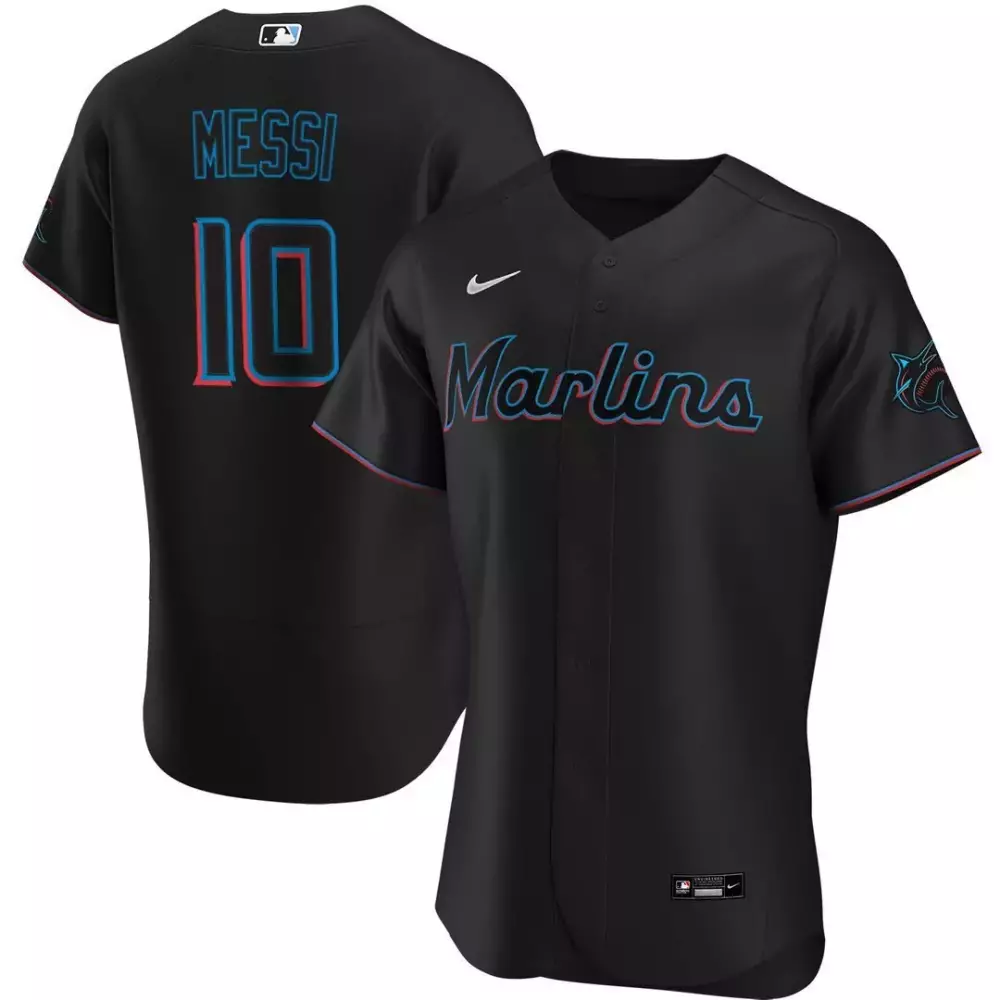 Messi 10 Miami Marlins 2023 Men's All Stitched Vapor Jersey | White Edition | For Men