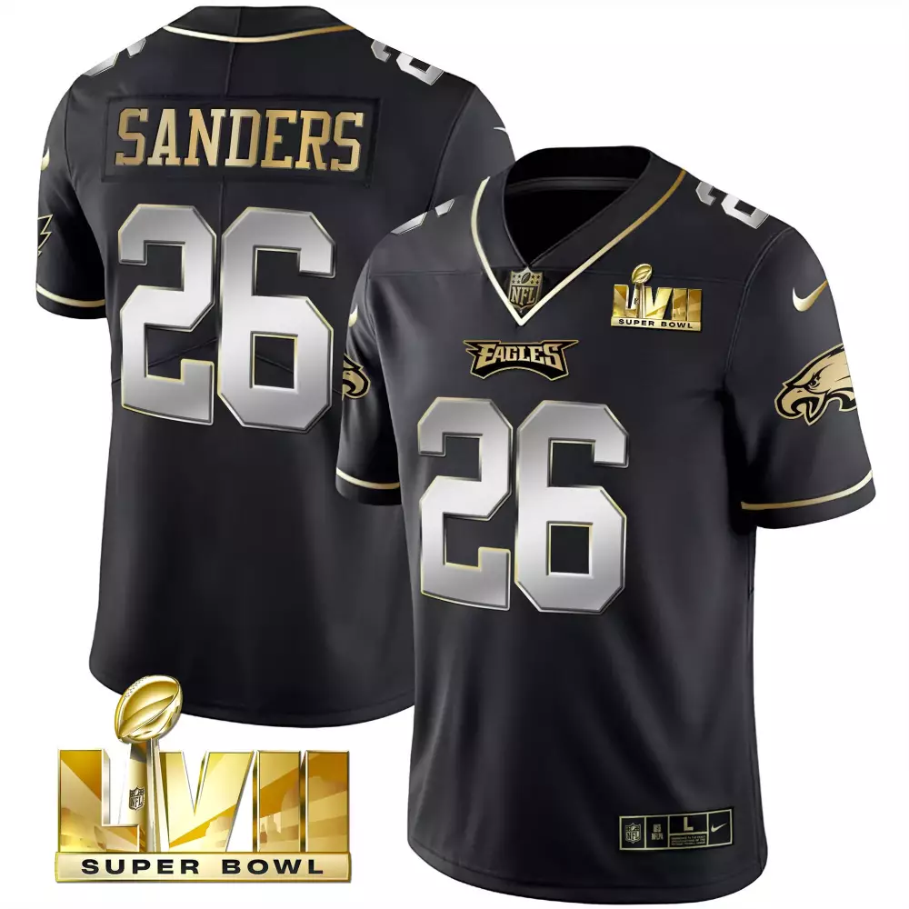 Sanders 26 Philadelphia Eagles 2023 Stitched Vapor Jersey | Green | Women's Edition | For Women & Youth