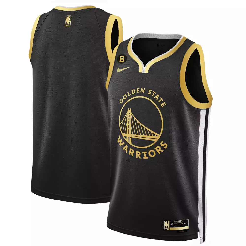 Stephen Curry 6 Golden State Warriors 2023 Black Edition Jersey | Stitched Vapor | Limited Edition Fan Gear | For Men, Women & Youth