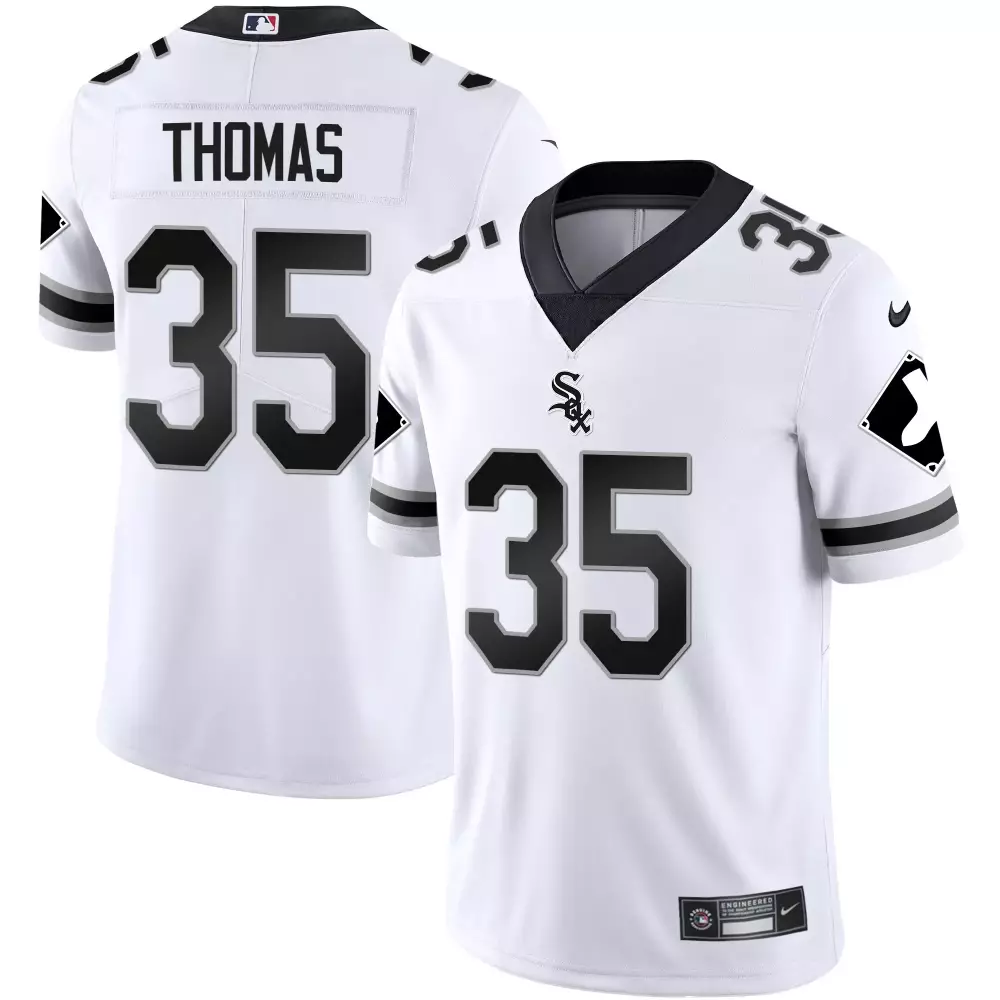 Thomas 35 Chicago White Sox 2023 Men's Stitched Vapor Jersey | Classic Design | Fan Gear for Game Day | For Men