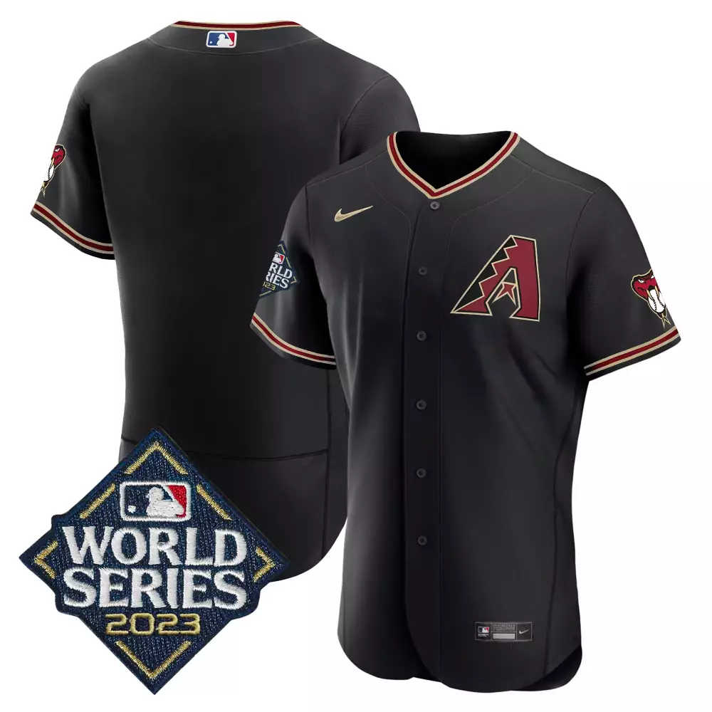 2023 Arizona Diamondbacks All Stitched Vapor Jersey | World Series Edition Black Fan Gear | For Men, Women & Youth