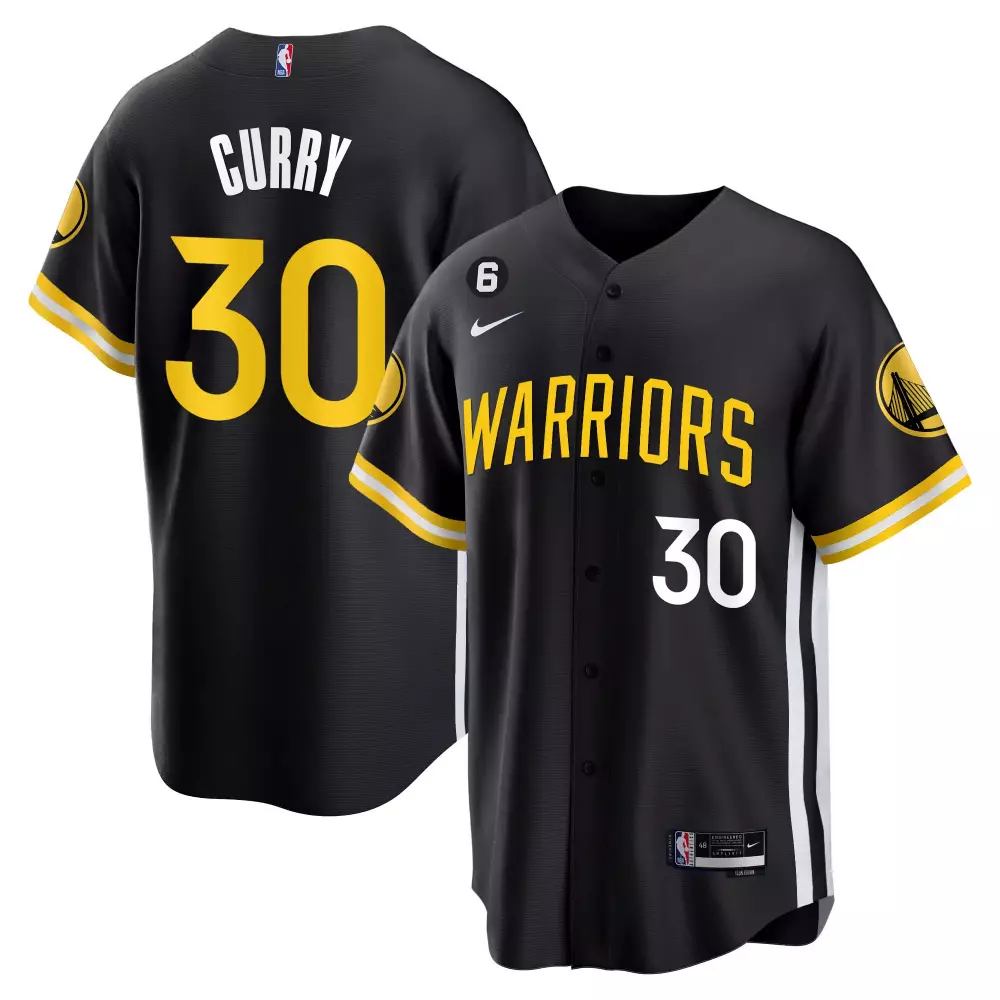 Curry 30 Golden State Warriors 2023 Stitched Vapor Jersey | Black & Red | Limited Edition Fan Gear | For Men, Women & Youth