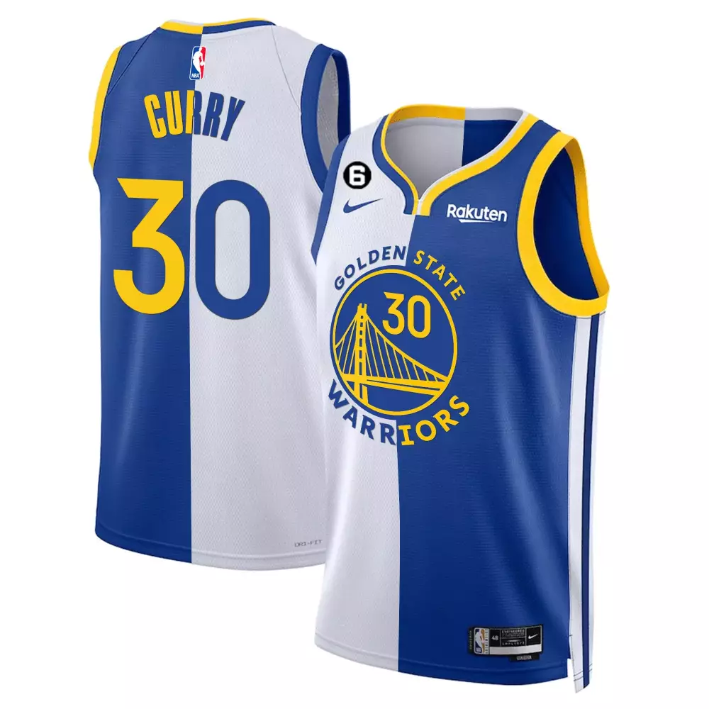 Curry 30 Golden State Warriors 2023 Stitched Vapor Jersey | Blue-White Edition | Limited Edition Fan Gear | For Men, Women & Youth