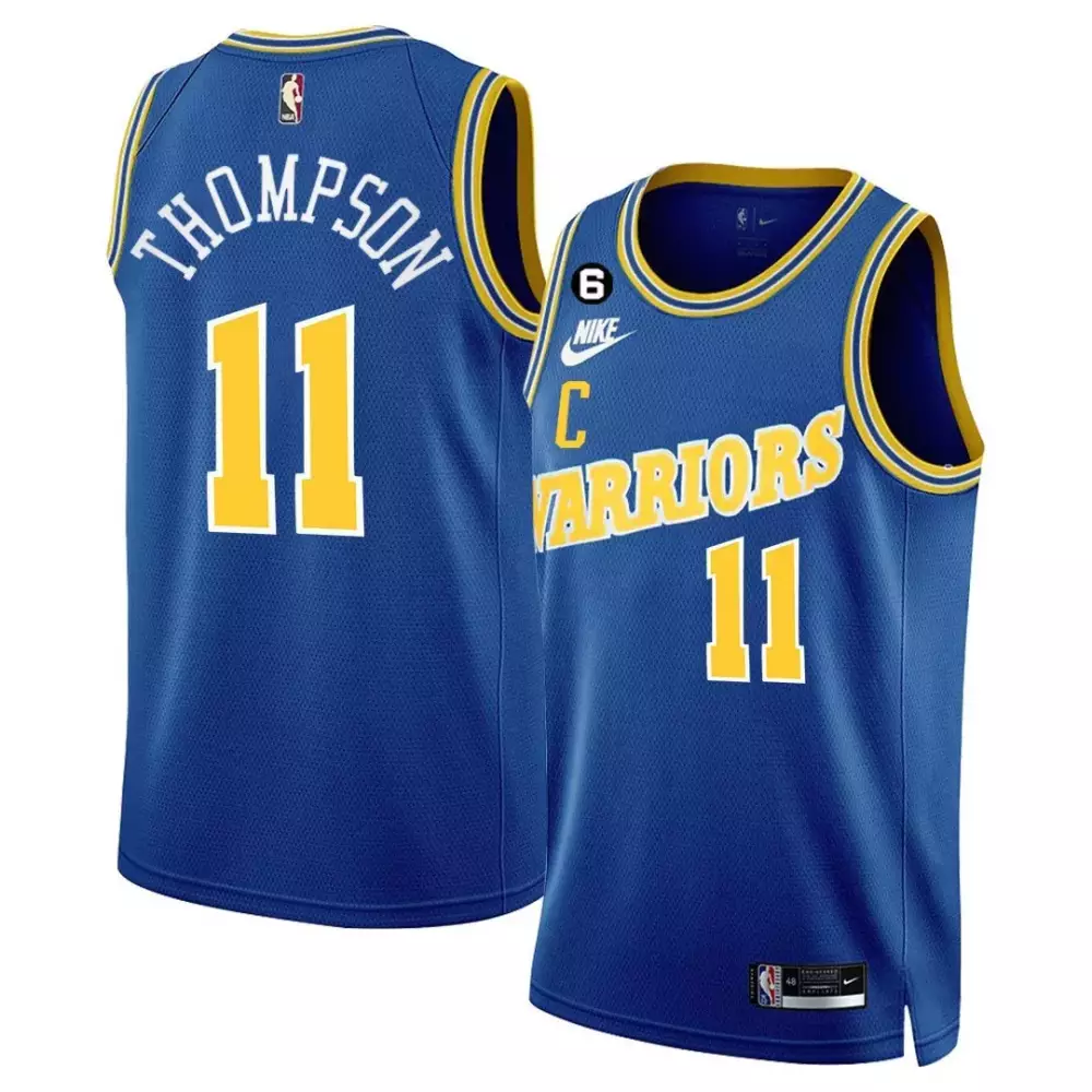 Klay Thompson 11 Golden State Warriors 2023 Stitched Vapor Jersey | Blue | Limited Edition Fan Gear | For Men, Women & Youth