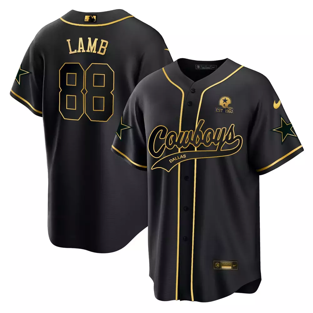 Lamb 88 Dallas Cowboys 2023 Black Edition Vapor Jersey | Stitched Limited Edition | For Men, Women & Youth
