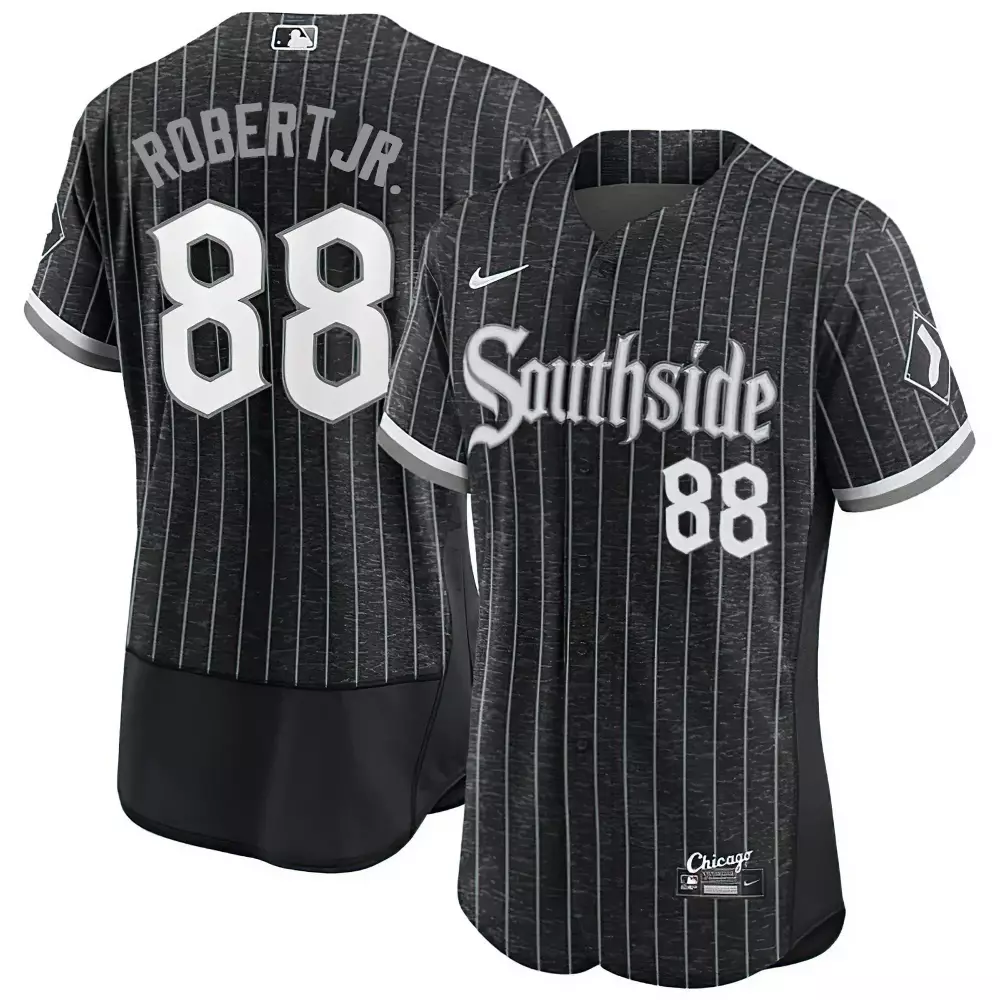 Luis Robert Jr. 88 Chicago White Sox 2023 Men’s Stitched Vapor Jersey | Classic Black | For Men, Women & You