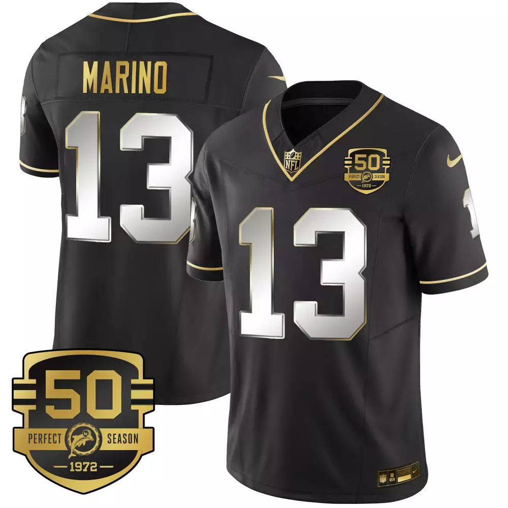 Marino 13 Men's Aqua Vapor Jersey | Miami Dolphins 2023 All Stitched | Fan Gear for Men, Women & Youth