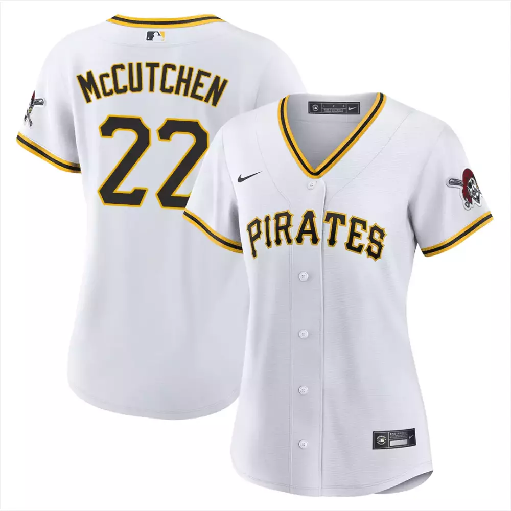 McCutchen 22 Pittsburgh Pirates 2025 Women's Independence Day Vapor Jersey | Stitched with Embroidered Patch | For Men, Women & Youth