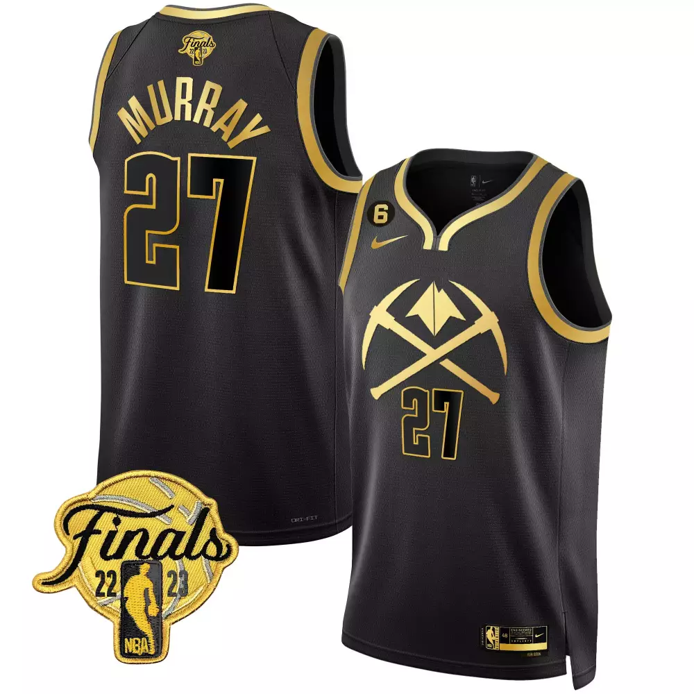 Murray 27 Denver Nuggets 2023 Vapor Jersey | Stitched Finals Edition Blue | Stylish Fan Gear for Men, Women & Youth