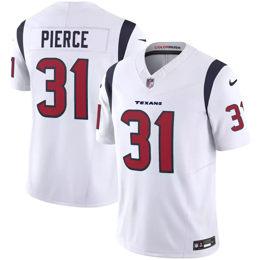 Pierce 31 Houston Texans 2022 Stitched Vapor Jersey | Color Rush | Fan Gear for Men, Women & Youth