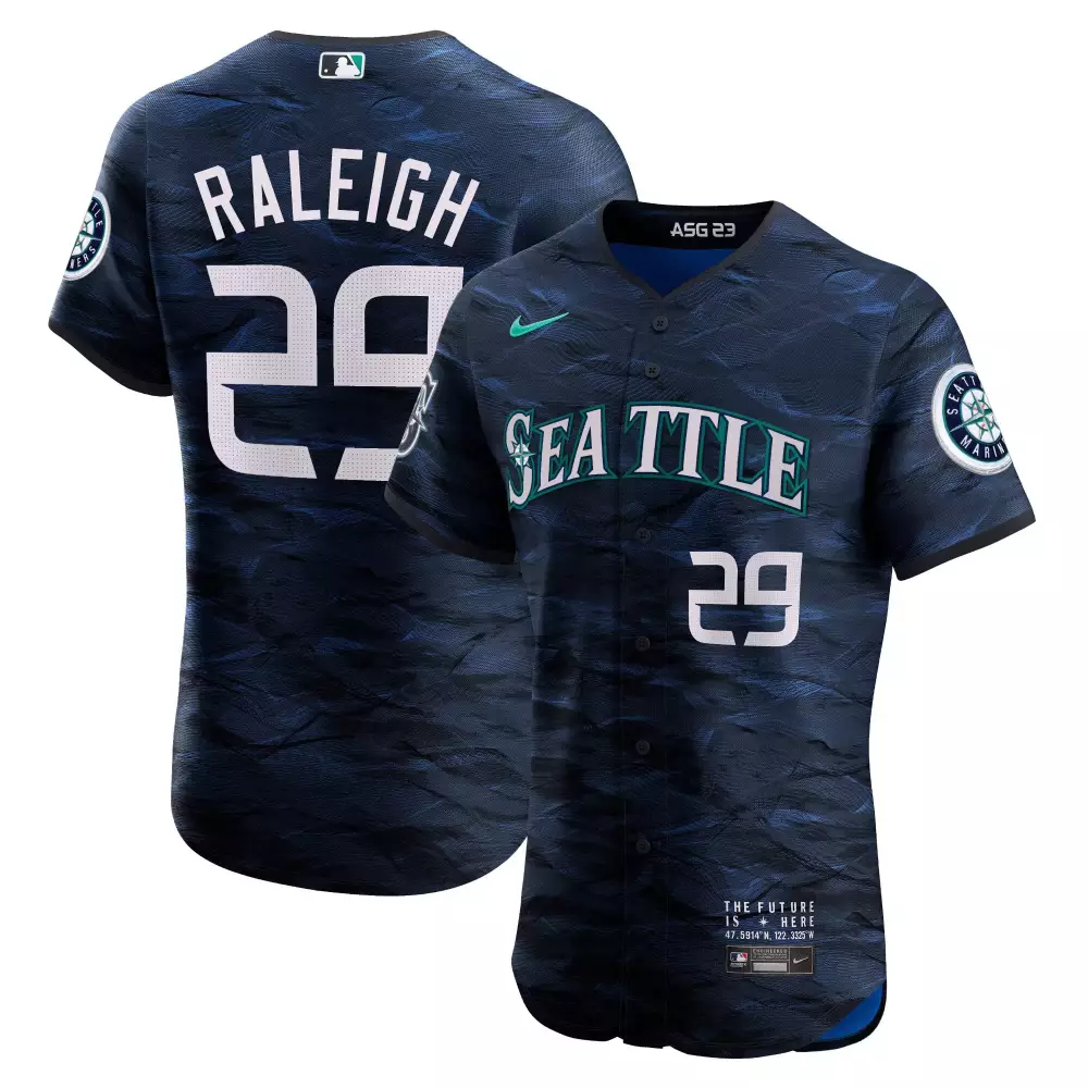 Raleigh 29 Seattle Mariners 2023 Stitched Vapor Jersey | ASG 23 Edition 2 | Fan Gear for Men, Women & Youth