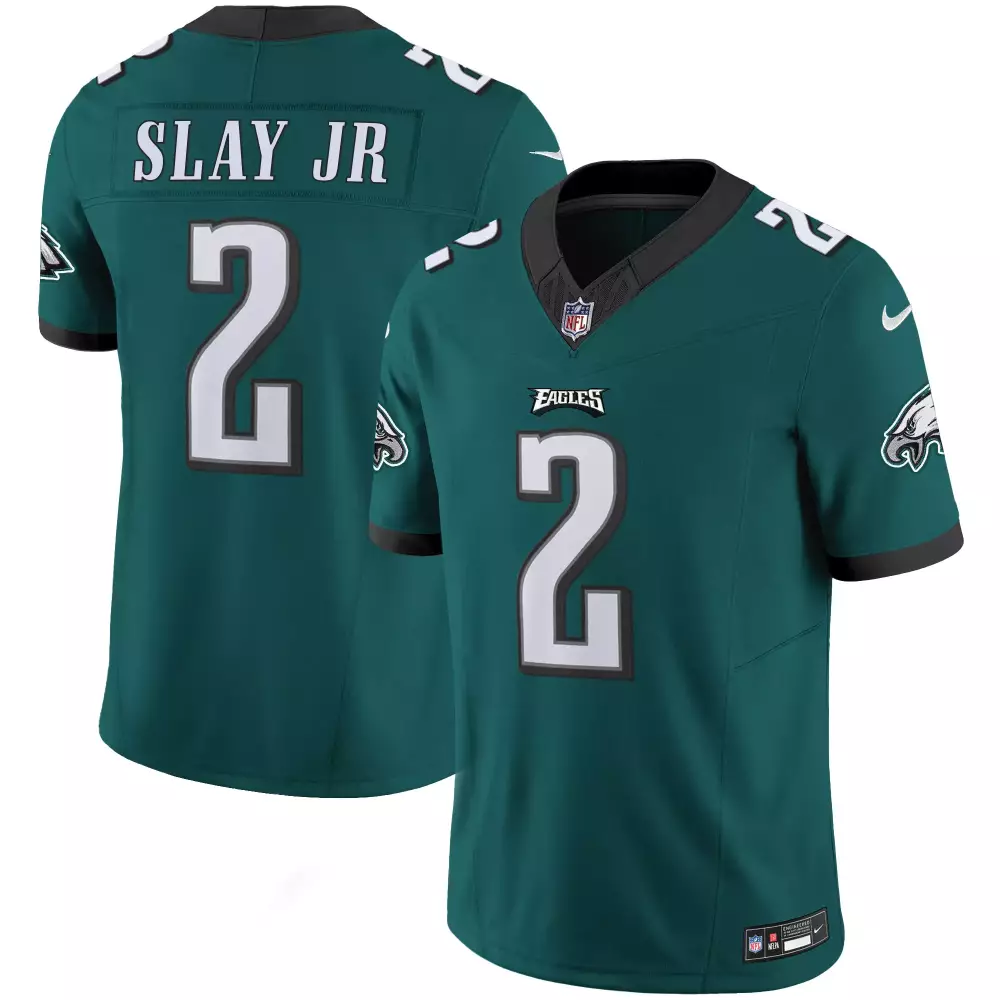 Slay Jr. Philadelphia Eagles 2023 Stitched Vapor Jersey | Super Bowl Edition | For Men, Women & Youth