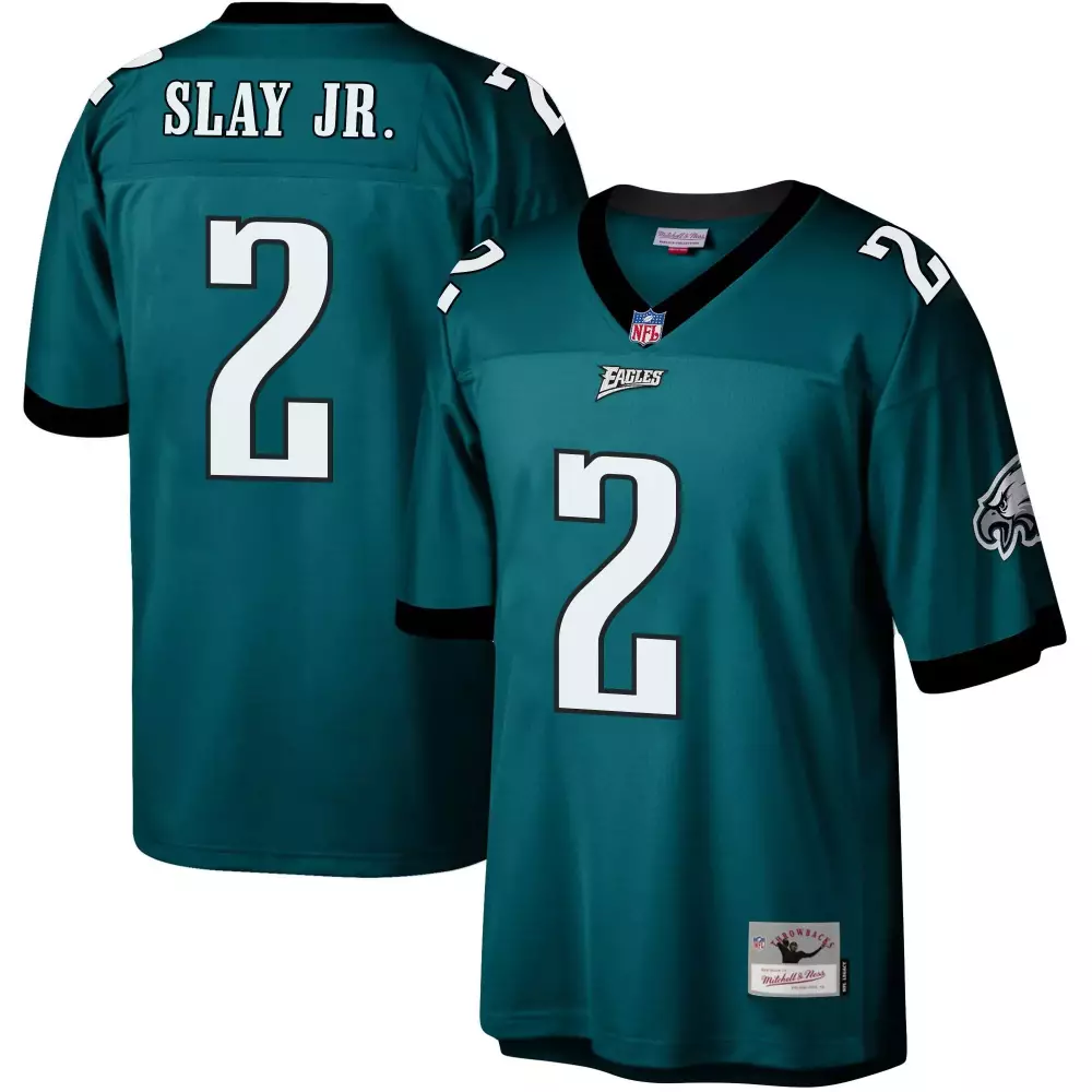 Slay Jr. Philadelphia Eagles 2023 Throwback Jersey | Stitched Vapor Style | Limited Edition Fan Gear | For Men, Women & Youth