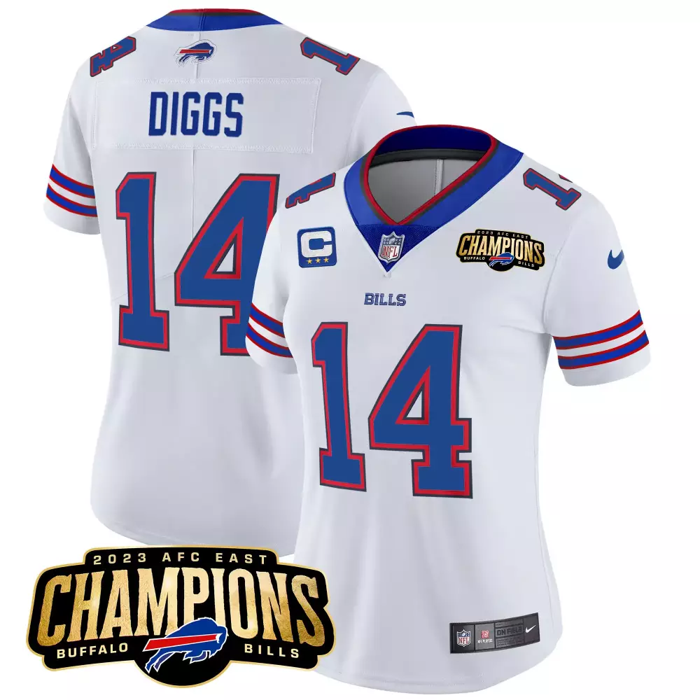 Stefon Diggs 2023 Women's Stitched Vapor Jersey | Black Champions | Limited Edition Fan Gear | For Men, Women & Youth