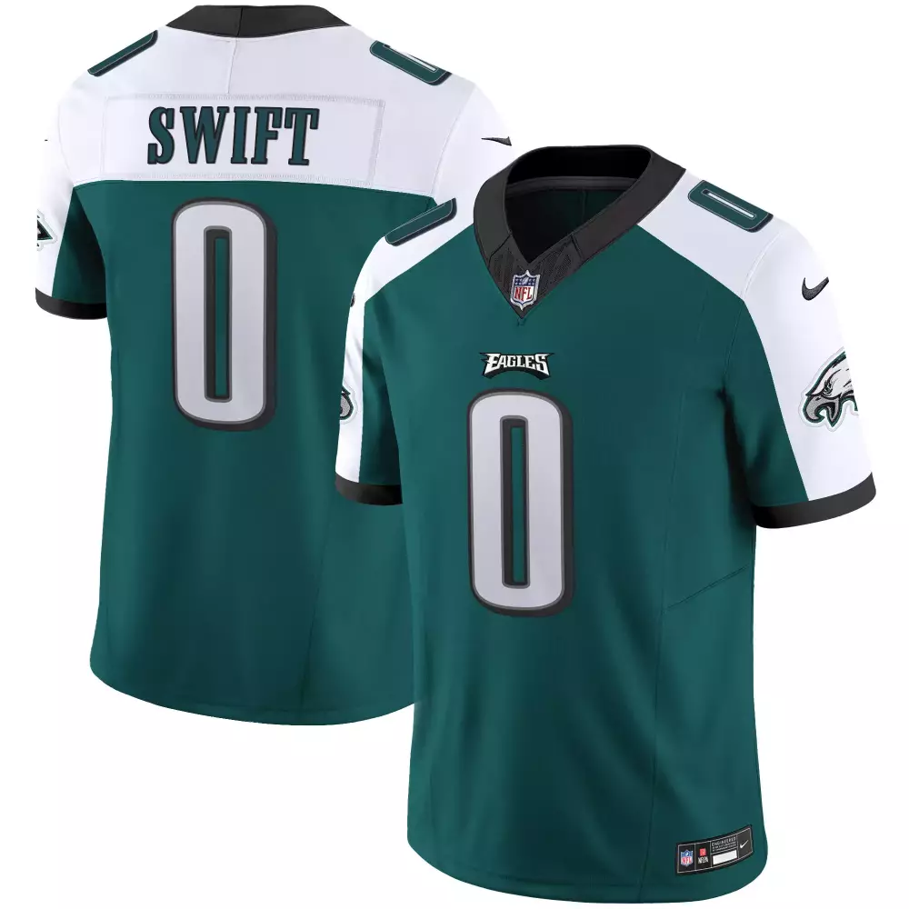 Swift 0 Philadelphia Eagles 2023 Stitched Vapor Jersey | Midnight Green | Limited Edition Fan Gear for Men, Women & Youth