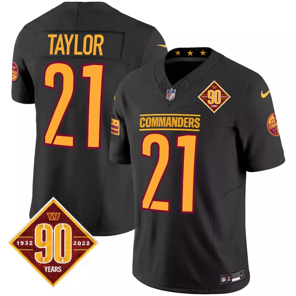 Taylor 21 Washington Commanders 2023 Stitched Vapor Jersey | Burgundy | Replica Fan Gear | For Men, Women & Youth