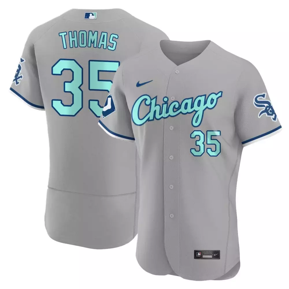 Tim Anderson #35 Chicago White Sox 2023 Men's All Stitched Vapor Jersey | White Blue Fan Gear | For Men, Women & Youth