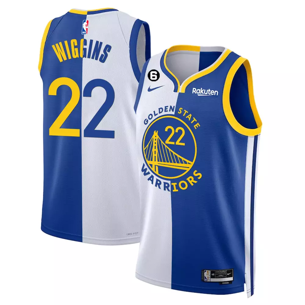 Wiggins 22 Golden State Warriors 2023 Stitched Vapor Jersey | Blue White Edition | Limited Edition Fan Gear | For Men, Women & Youth