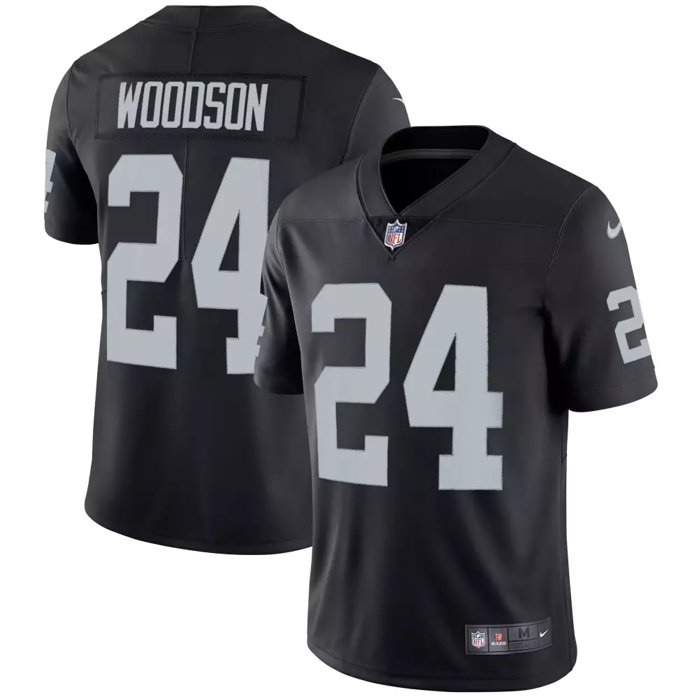 Woodson 24 Las Vegas Raiders 2023 Men’s All Stitched Vapor Jersey Black | Stylish Fan Gear | For Men, Women & You