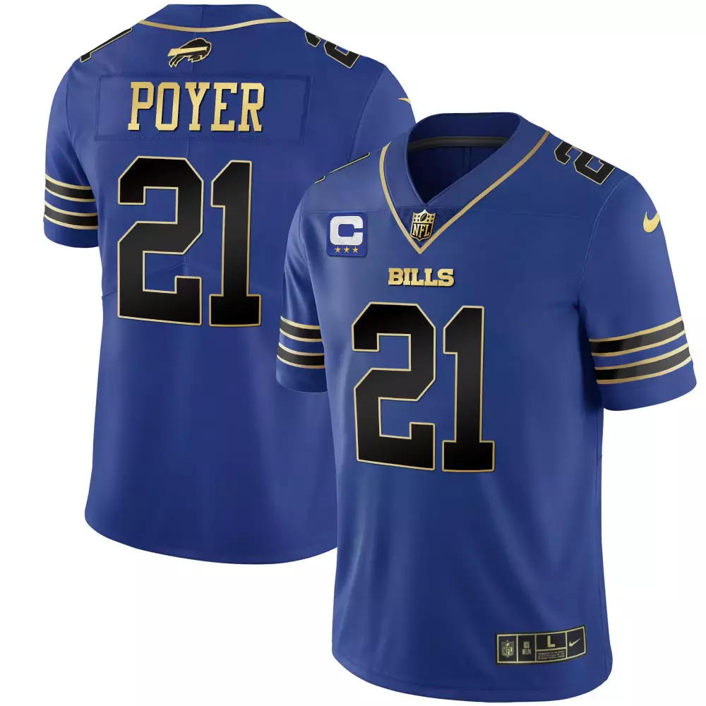 Poyer 21 Buffalo Bills 2023 Men’s All Stitched Vapor Jersey | Blue Limited Edition | For Men, Women & You
