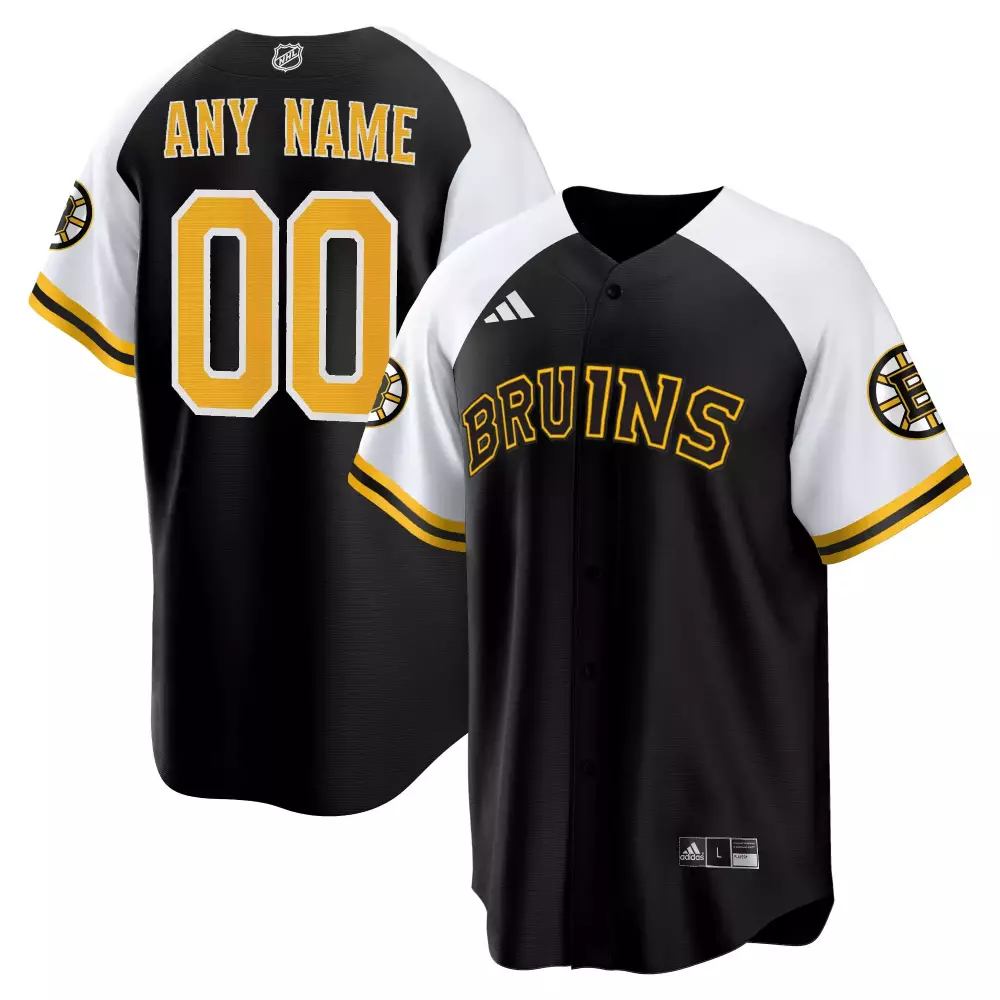 Boston Bruins 2023 Custom Black Stitched Jersey | Any Name & Year Patch | Fan Gear for All