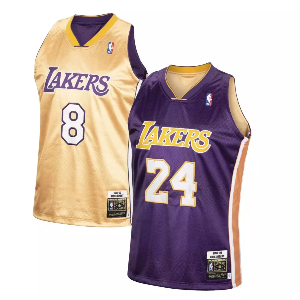 Kobe Bryant 8 & 24 Los Angeles Lakers Jersey | All Stitched 2008-2009 Men's Style Name Patch | Legendary Fan Gear | For Men, Women & Youth