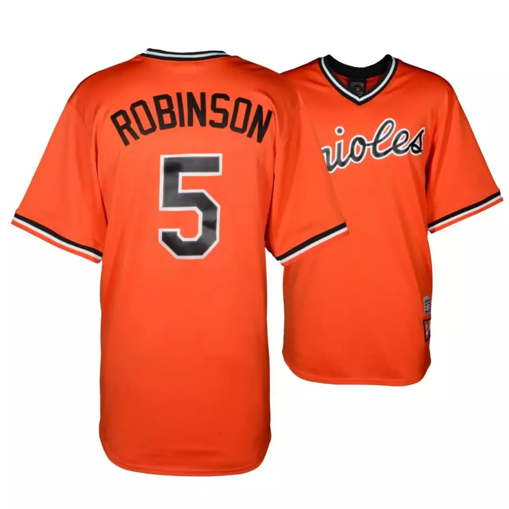 Robinson 5 Baltimore Orioles 2023 Orange All Stitched Jersey | Style with Name Patch | Limited Edition Fan Gear for Men, Women & Youth