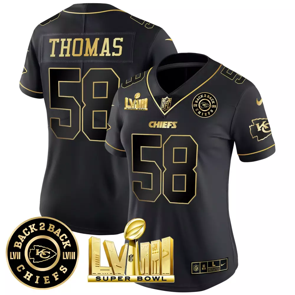 Bolton 32 Kansas City Chiefs 2023 Red Vapor Jersey | All Stitched | For Women