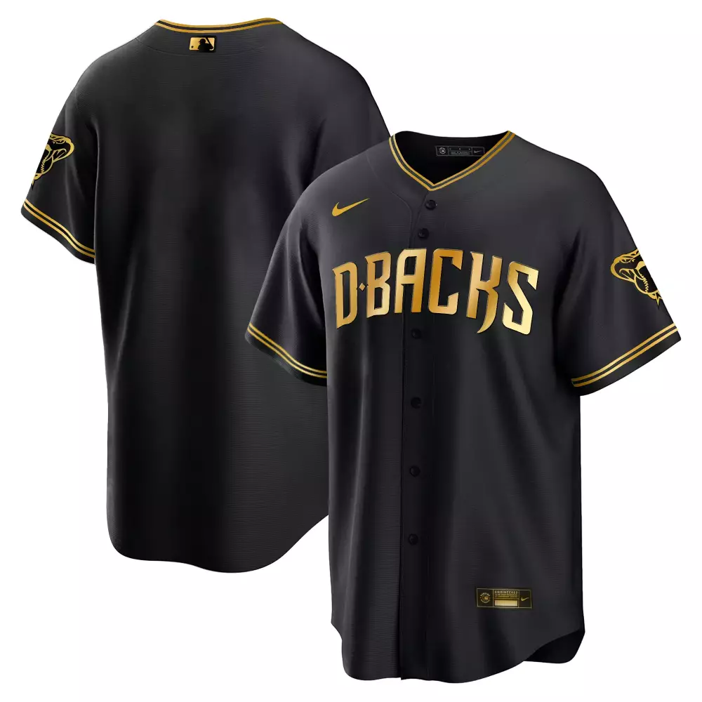 Men's Black All Stitched Arizona Diamondbacks Jersey 2023 | Custom Name Patch for Fans | For Men, Women & Youth