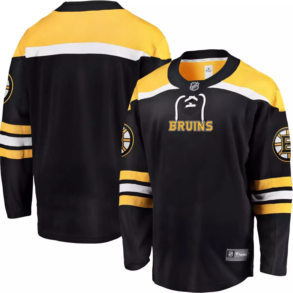Boston Bruins Black All Stitched Jersey | Men's 2023 Name Patch | Fan Gear for Men, Women & Youth