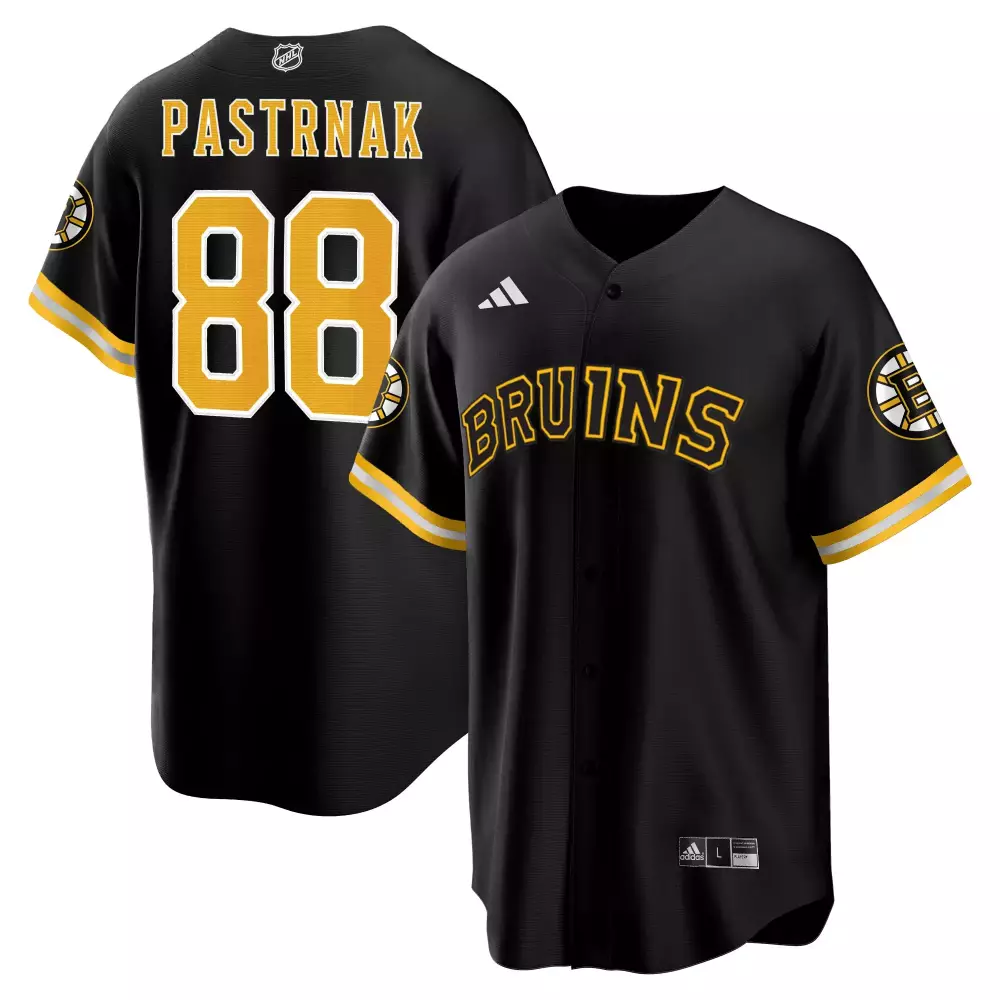 Pastrnak 88 Boston Bruins Black Youth Jersey | All Stitched Vapor Quality 2023 | For Men, Women & Youth
