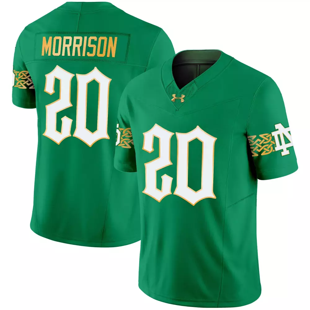 Navy Notre Dame Fighting Irish Vapor Limited Custom Jersey | All Stitched | For Men, Women & Youth