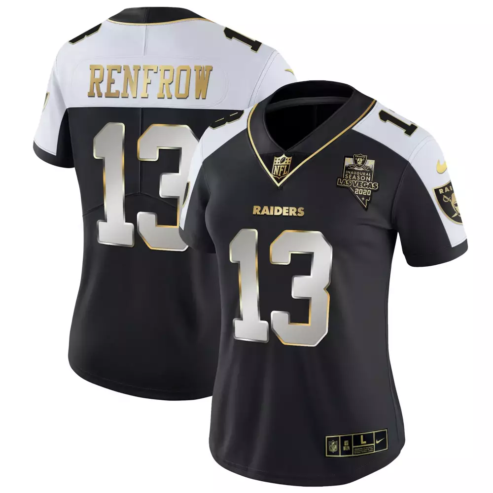 Renfrow 13 Las Vegas Raiders 2020 Women's Black All Stitched Vapor Jersey | Fan Gear | For Men, Women & Youth