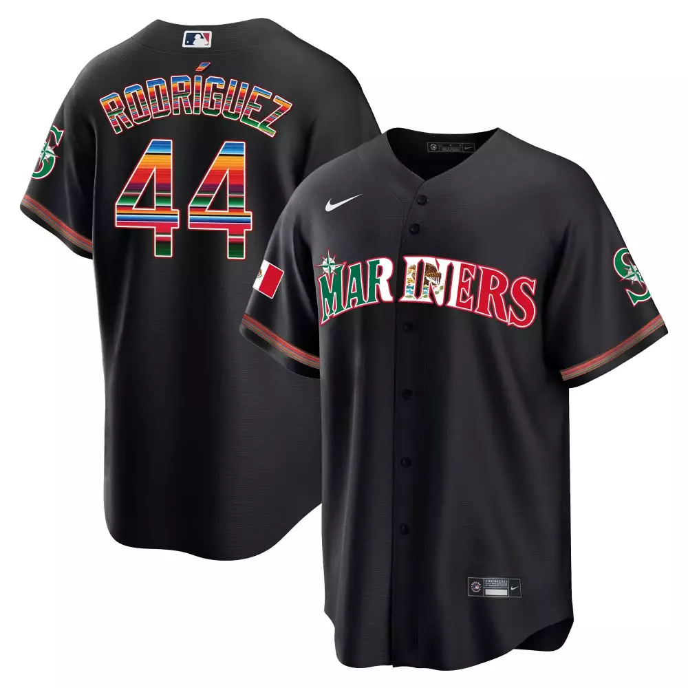 Rodríguez 44 Seattle Mariners White Stitched Vapor Jersey | Limited Edition | Fan Gear | For Men, Women & Yout